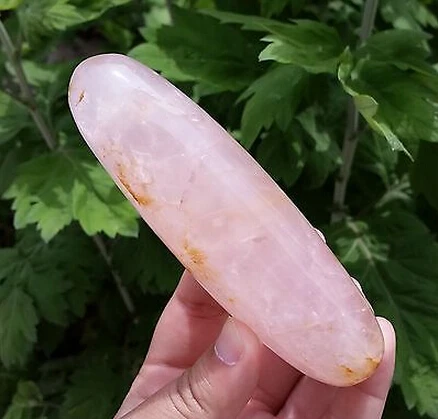 Фотоэлемент из розового кварца фотоэлемент HEALING172g|stick light|stick stonecrystal stick |