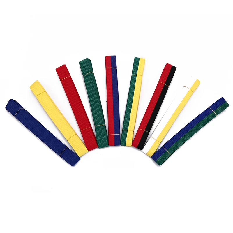 Высококачественный Профессиональный пояс для тхэквондо каратэ 280 см двойной