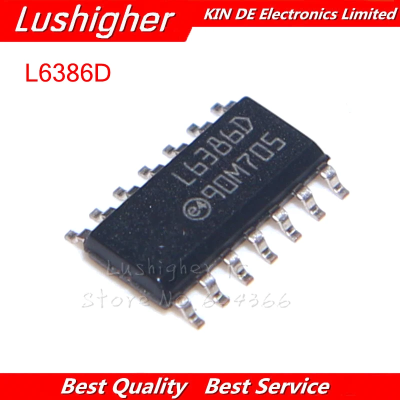 

10PCS L6386D SOP16 L6386 DOP L6386DTR SMD