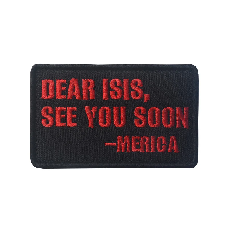 Уважаемый исиш смотрите как скоро MERICA тактический боевой патч армии США военный