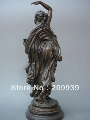 Bir 009574 21 &quotзападный миф бронзовая Обнаженная богиня Афродита художественная