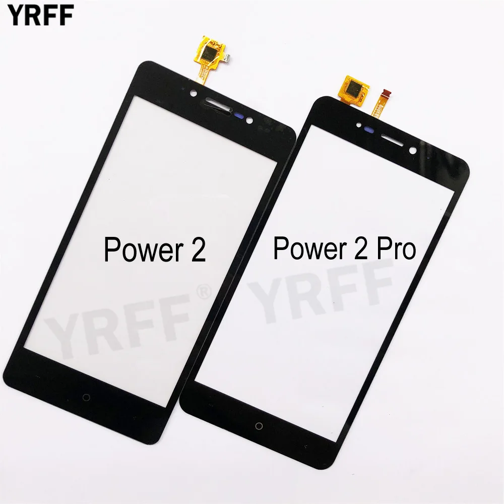 touch For Leagoo kiicaa power 2 Pro Power2 Touch Screen Digitizer Sensor Touch Glass Lens Panel Replacement