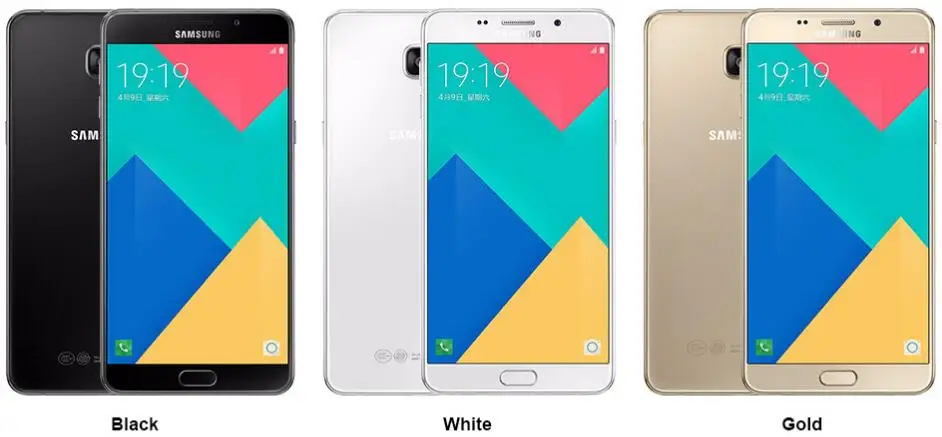 Разблокированный мобильный телефон samsung Galaxy A9 A9000 с двумя sim-картами и восьмиядерным процессором LTE 6,0 ''13MP rom 32G 1080P Восстановленный мобильный телефон