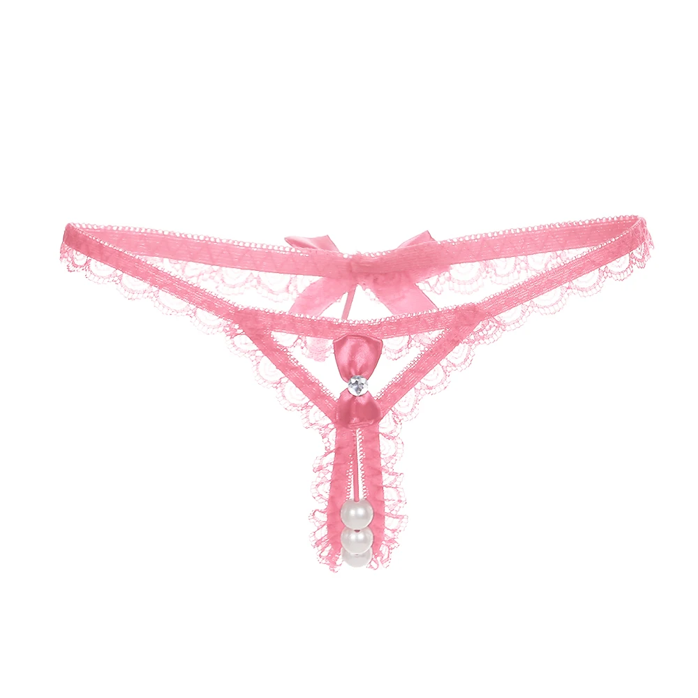 2020 модные пикантные Экзотические Стринги с жемчугом стринги нижнее белье