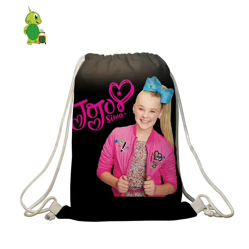 Популярный рюкзак Jojo Siwa со звездами для мужчин и женщин школьный подростков
