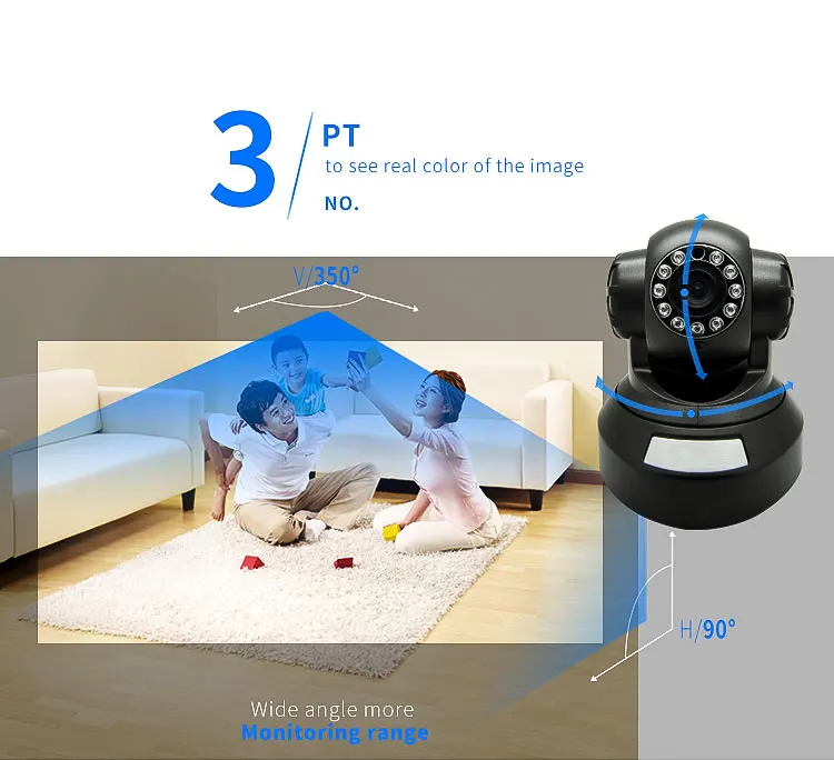НЕО Coolcam nip-20ozx 720 P IP Камера сети Wi-Fi ИК Ночное видение CCTV видеонаблюдения cam, Поддержка iPhone, android