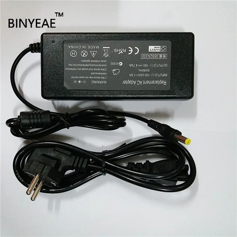 19 в а 90 Вт AC DC адаптер питания зарядное устройство для Acer Aspire 7736zg 7735z|charger adapter