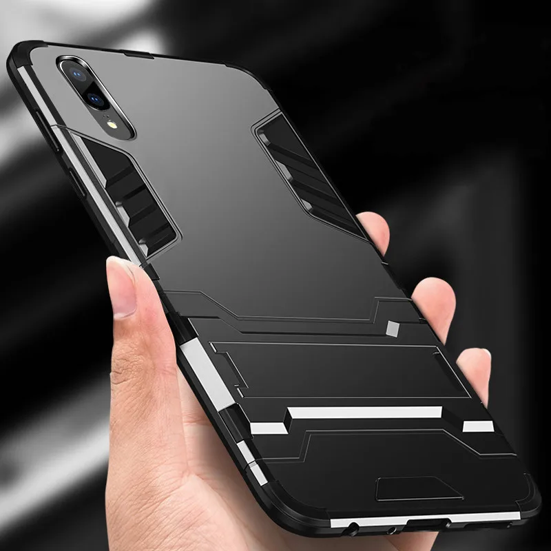 Противоударный армированный чехол для телефона Huawei Mate P20 Pro Lite P10 Honor 9 V10 6c 10 с