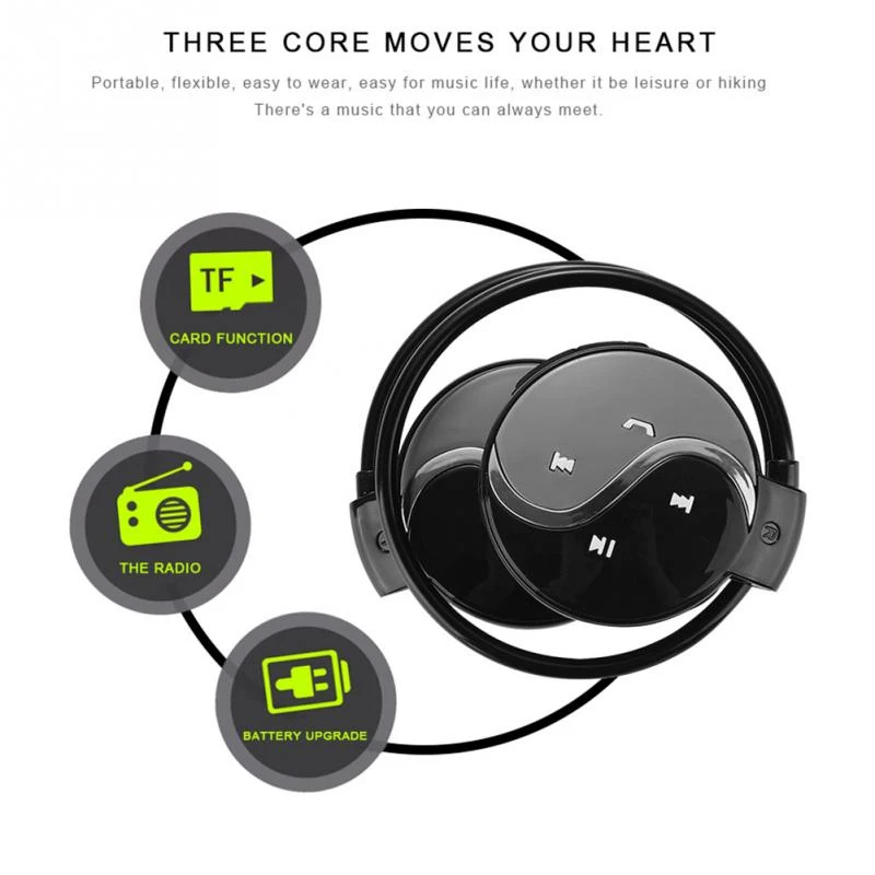 Портативные Bluetooth наушники Phonecall стерео Открытый Мини - Цена: 989,56 руб.