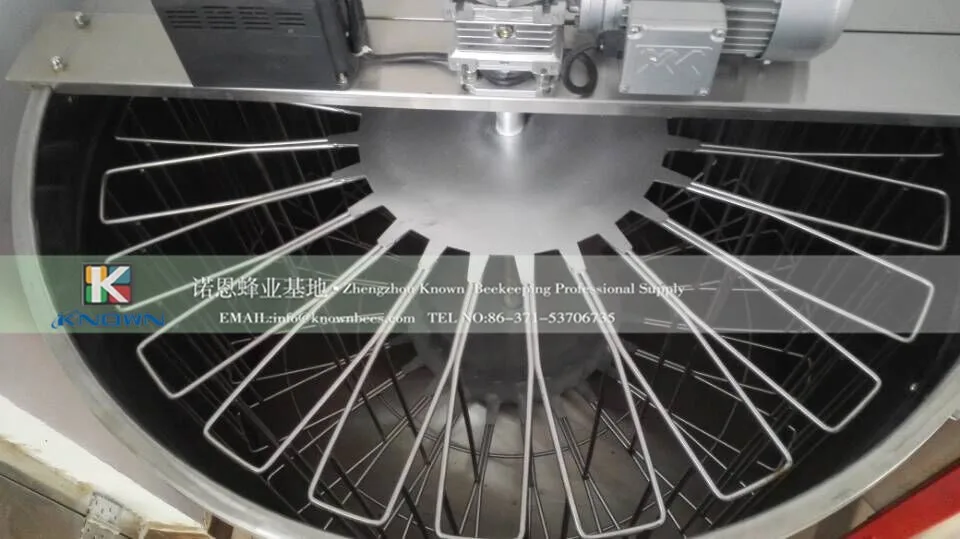 Горячая распродажа 24 рамы Электрический экстрактор меда с мотором|frame honey