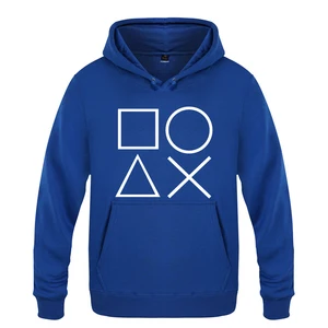 Игровой свитер для Playstation контроллер знак PS2 PS3 для мужчин 2018 мужчин s с капюшоном флисовый пуловер толстовки