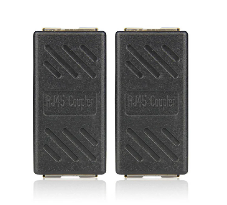 Цветной Женский сетевой разъем LAN адаптер переходник удлинитель RJ45 Ethernet кабель