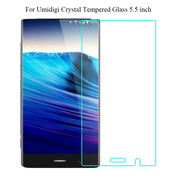 2 шт. Защитная пленка для экрана из хрустального стекла Umidigi 9H 2.5D Взрывозащищенный