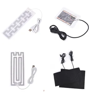 1 шт., женские и мужские Зимние Стельки с USB подогревом для планшета, теплые наколенники для обогрева, Электрический углеродный нагревательный лист для обуви, одежда