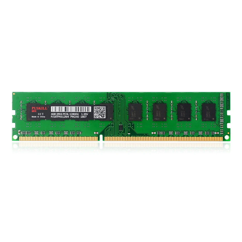 Новая настольная станция памяти DDR3 4 Гб 1600 МГц PC3L 240pin 1,35 V без ecc ram