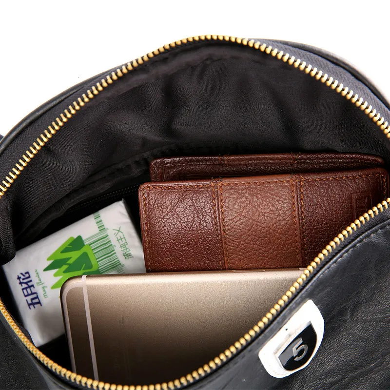 Tidog оригинальная кожаная сумка Мужская модная нагрудная сумка|mens chest bag|chest bagleather