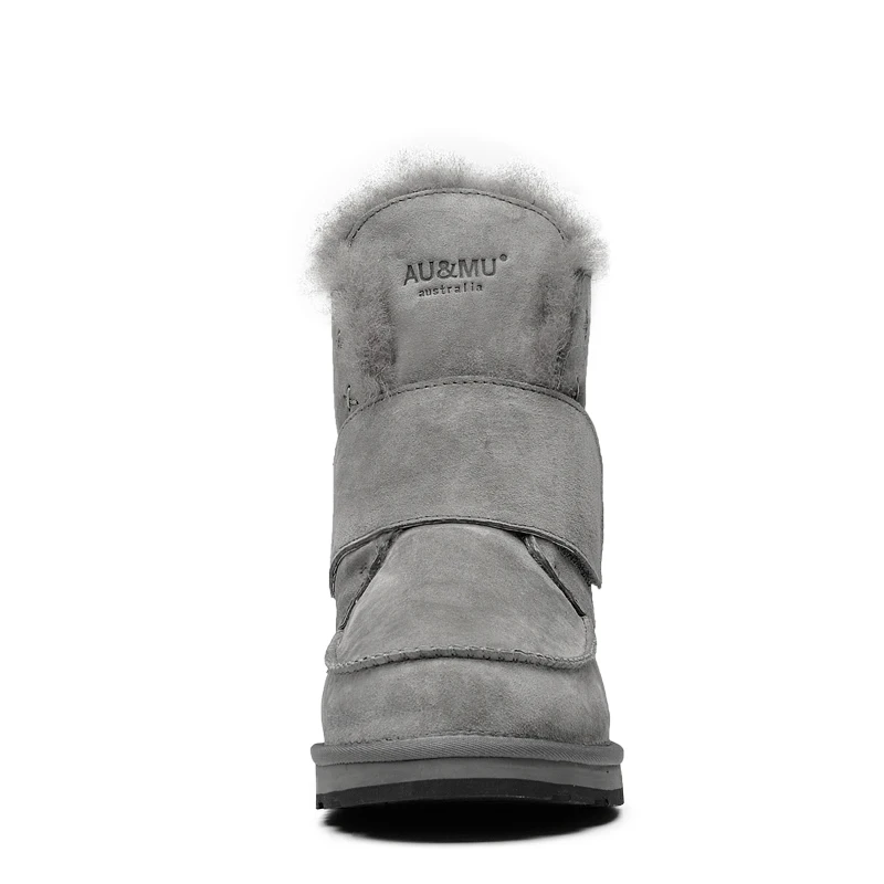 2018 ауиу Австралия замши крюк ремень круглый носок резиновой подошве зимние