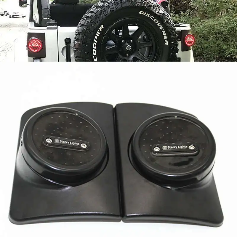 Задний светодиодный светильник рь для Jeep Wrangler задний фонарь s со стоп-сигналом JK