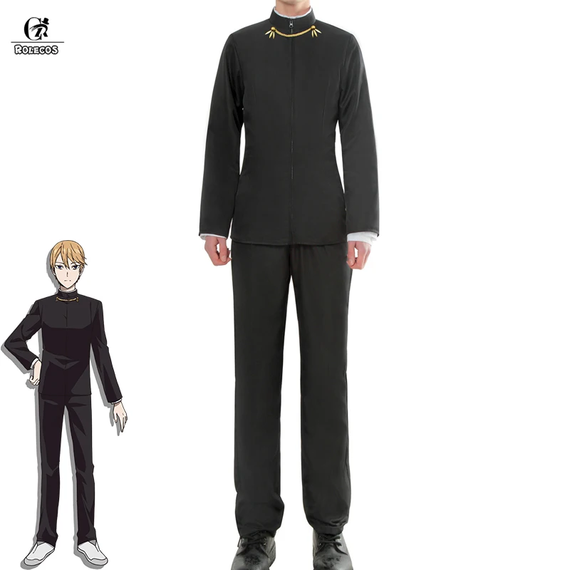 Косплей костюм ROLECOS Kaguya sama: Love is War miyumi Shirogane аниме Мужская школьная Униформа для