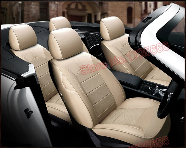 AutoDecorun сиденье из натуральной кожи подушки для Mercedes-Benz CLS350 CLS 320 500 300 260 сиденья Поддержка автомобиля Средства для укладки волос