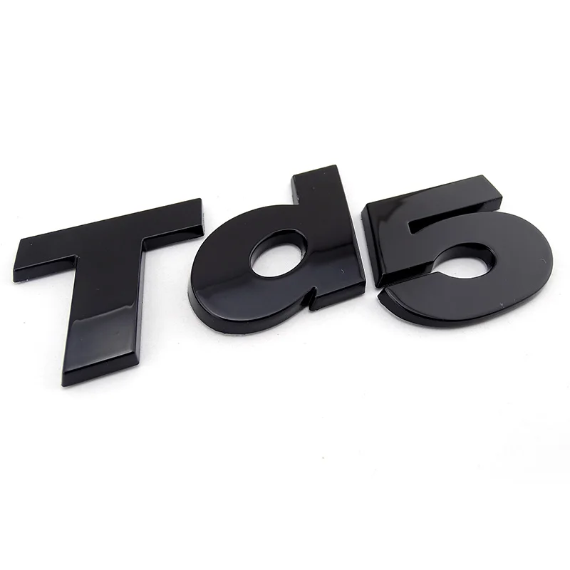 Оригинальное качество черный глянец 3D надписи логотип Td5 значки эмблема автомобиля для защитника