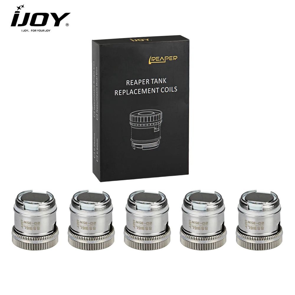 IJOY Ядра атомайзеров для электронных сигарет Q5 замена форсунки 0.5ohm катушки 5 шт. в 1