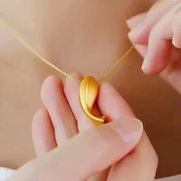 lovely dolphin pendant necklace 14k gold fashoin animal womens accessories gift