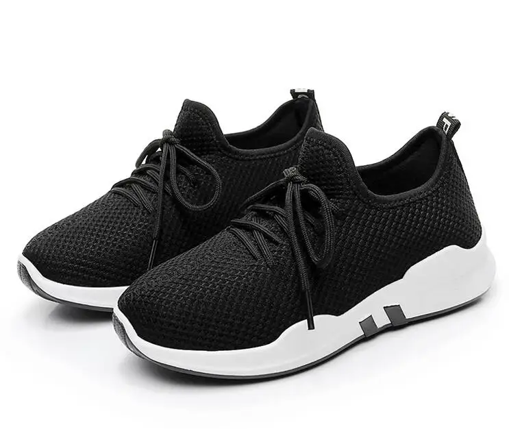 Женские кроссовки без шнуровки легкие дышащие повседневная спортивная обувь