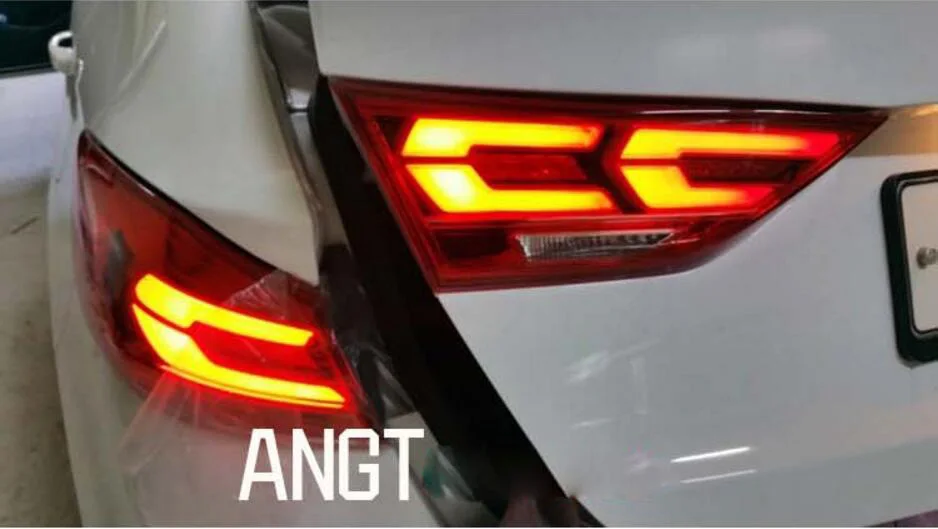Один комплект автомобильный Стайлинг для фары автомобиля Hyundai Elantra 2017 2018 DRL