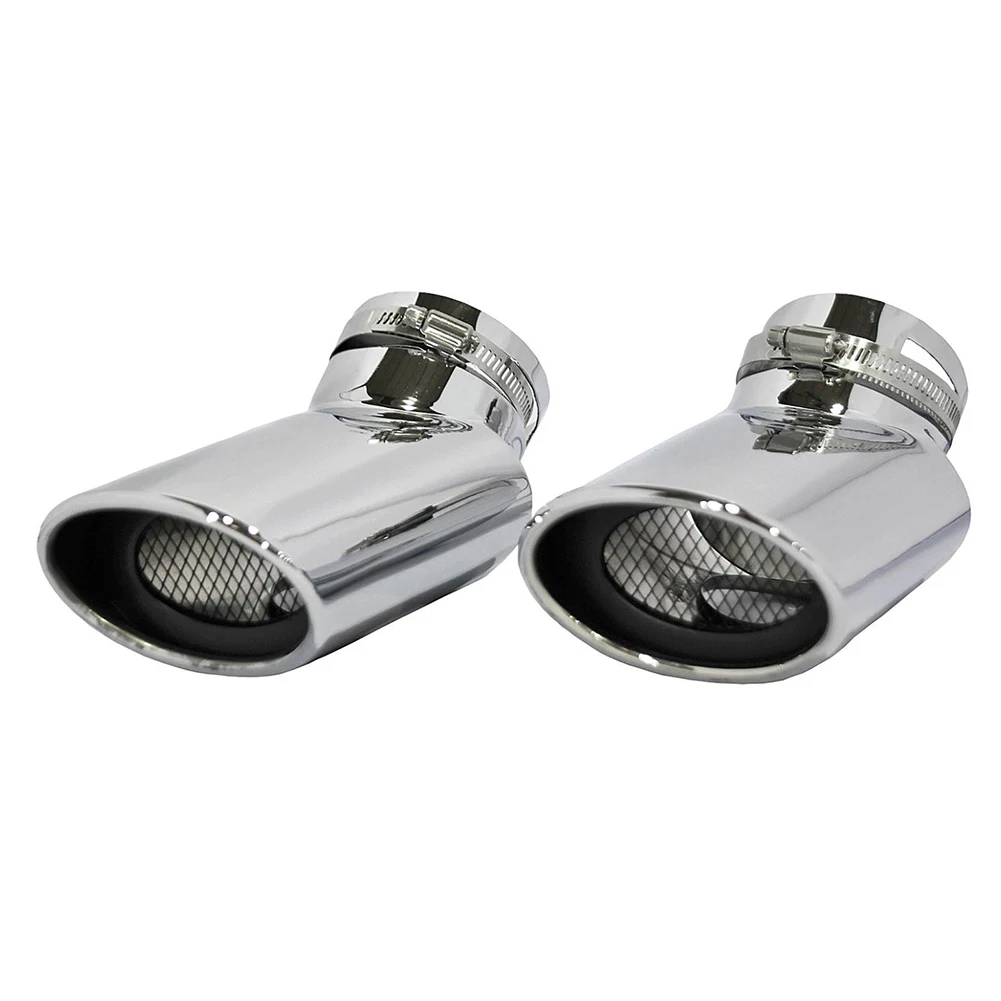 Овальная выхлопная труба из нержавеющей стали для автомобилей|Шумоглушители| |