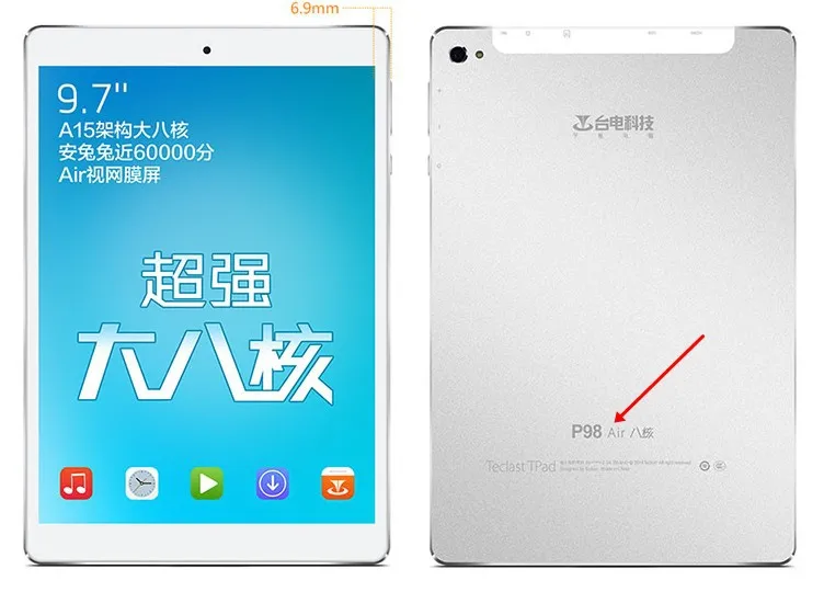 Заводской ЖК-экран для Teclast P98 Air Octa Core 2048x1536 HD ips retina экран ЖК-дисплей Замена |