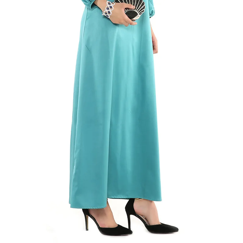 Арабское женское платье с вышивкой и длинным рукавом мусульманское арабское