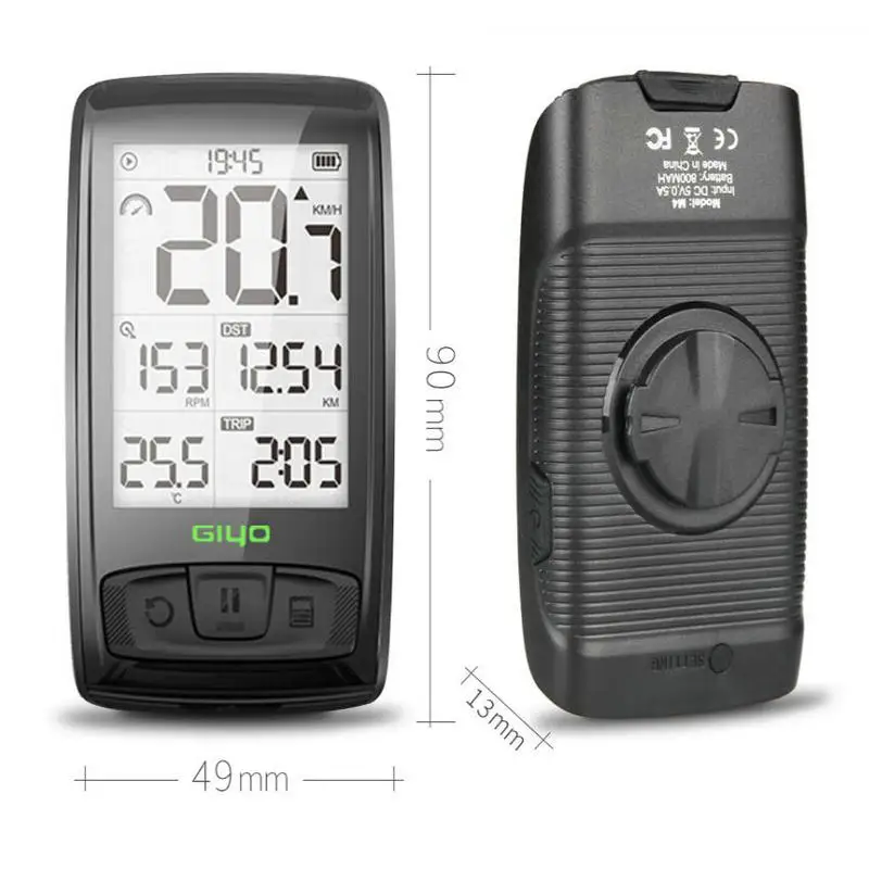 Водонепроницаемый велосипедный компьютер беспроводной Bluetooth4.0 Датчик