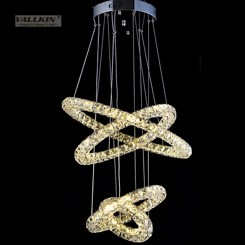 Modern Lustre Led Crystal Chandelier Lighting Ceiling Chandeliers Light Lamparas De Techo Hanglamp Suspension Luminaire Lampen | Освещение