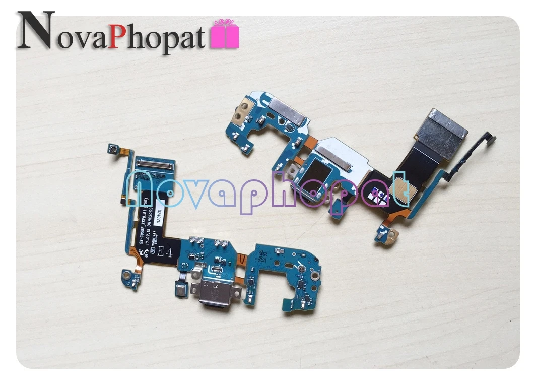 Порт зарядного устройства Novaphopat для Samsung Galaxy S8 G950F/S8 Plus G955F порт зарядной