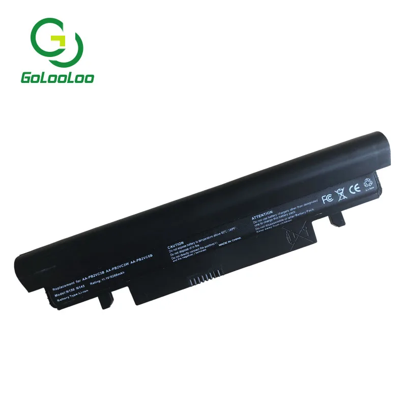 Golooloo 11 1 В 6 ячеек Батарея для SAMSUNG NP-N150 NP-N148 AA-PB2VC3B AA-PB2VC6B AA-PB2VC6B/E AA-PB2VC6W AA-PL2VC6B AA-PL2VC6W -