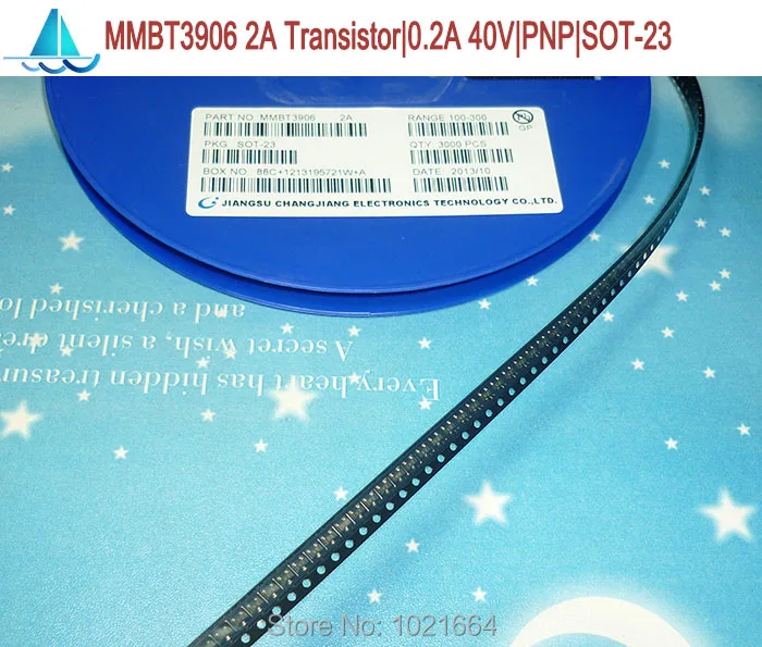 3000 шт. MMBT3906 2A 3906 2N3906 SMD триодный транзистор PNP 0.2A 40V SOT 23|transistor pnp|triode transistorsmd transistor pnp |