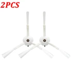 2 шт. 3-вооруженные боковые щетки для Xiaomi MI band 1 s робот-пылесос для Roborock S50 S51 S6 T6 P5 пылесос аксессуары запасная часть кисти