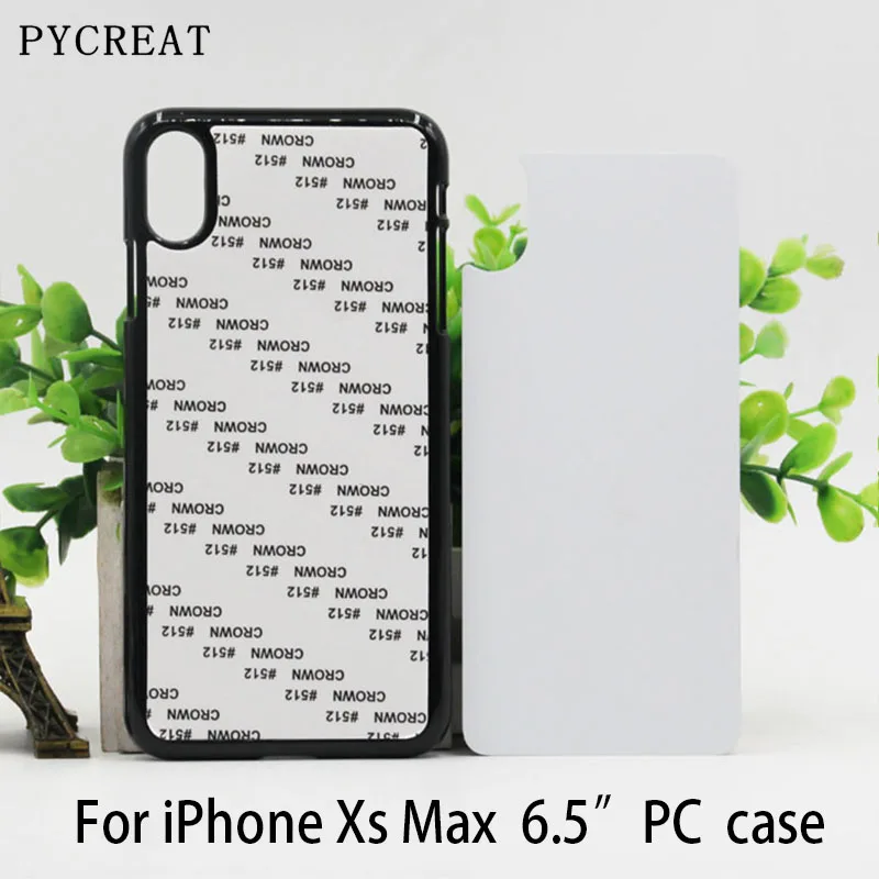 Чехол 6 5 дюйма для iPhone Xs Max чехол из поликарбоната 2D сублимация сделай сам жесткий
