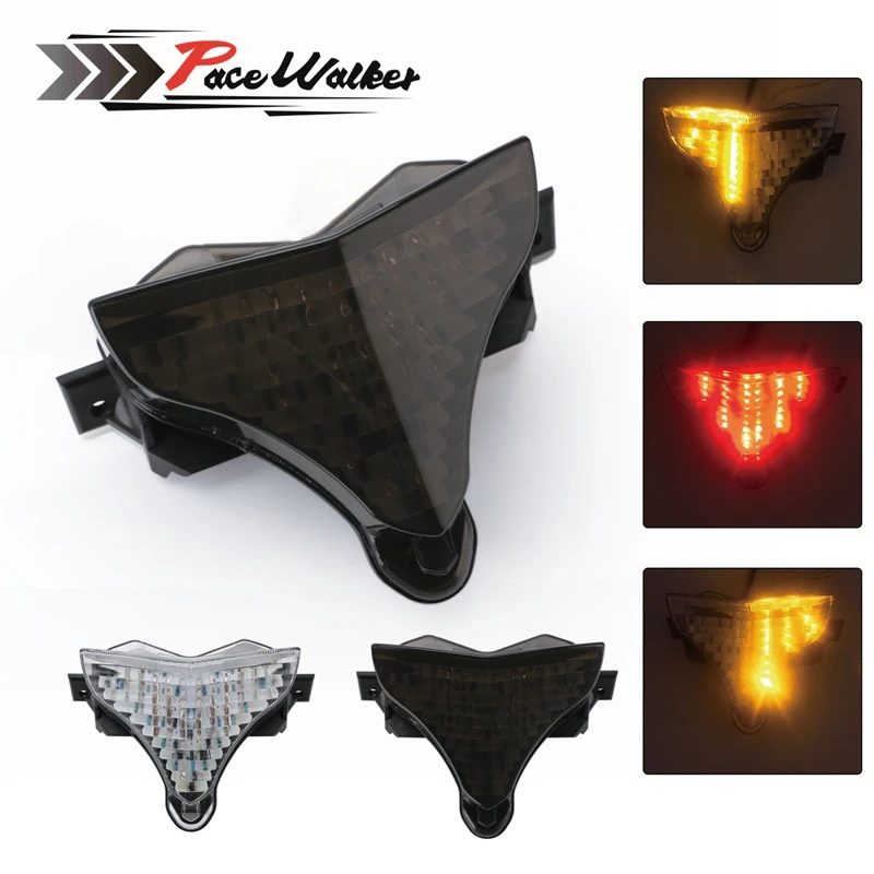 Мотоцикл часть LED интегрированный задний тормоз задние поворотники Индикатор