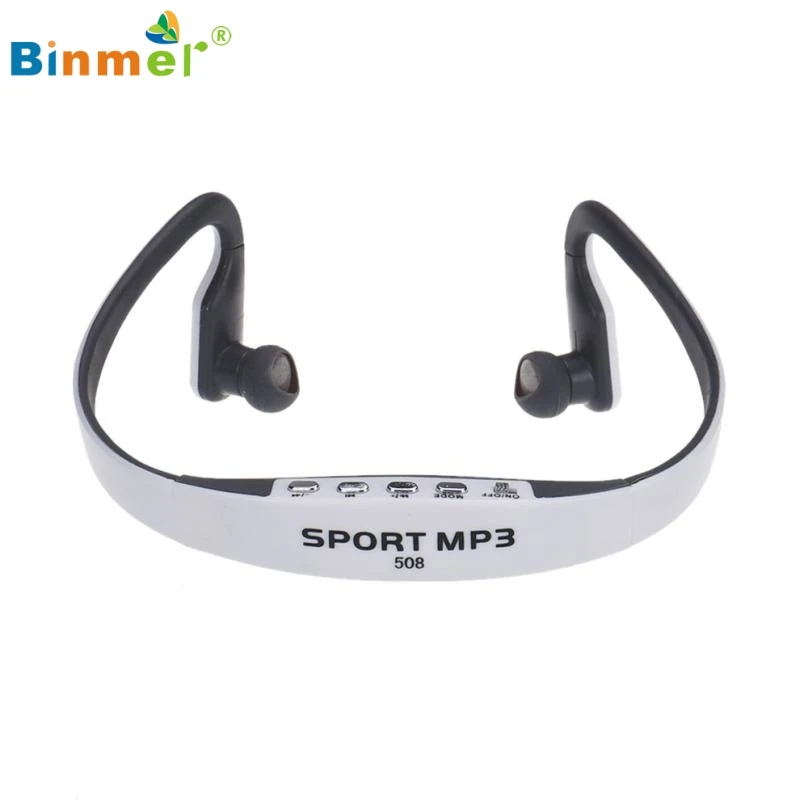 Binmer беспроводные портативные MP3-Player карты FM стерео радио USB MP3 спортивные наушники 51111 Прямая поставка высокое качество