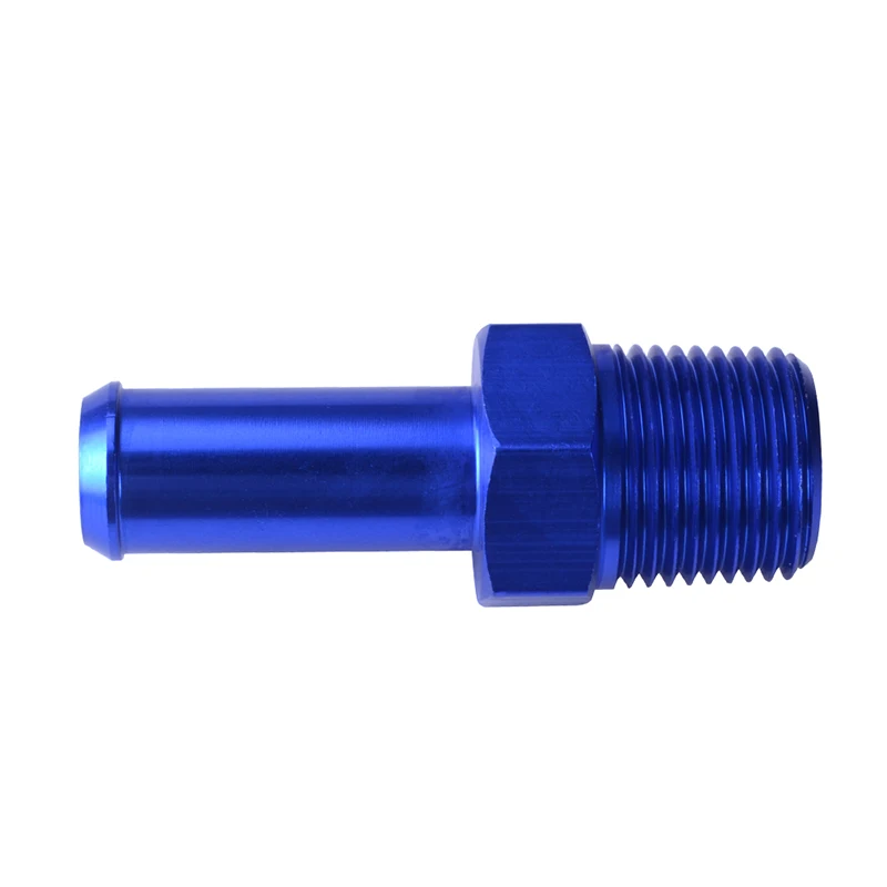 SPEEDWOW алюминий 3/8 &quotNPT Мужской прямой 1/2&quot шланг Барб ниппель фитинг адаптер
