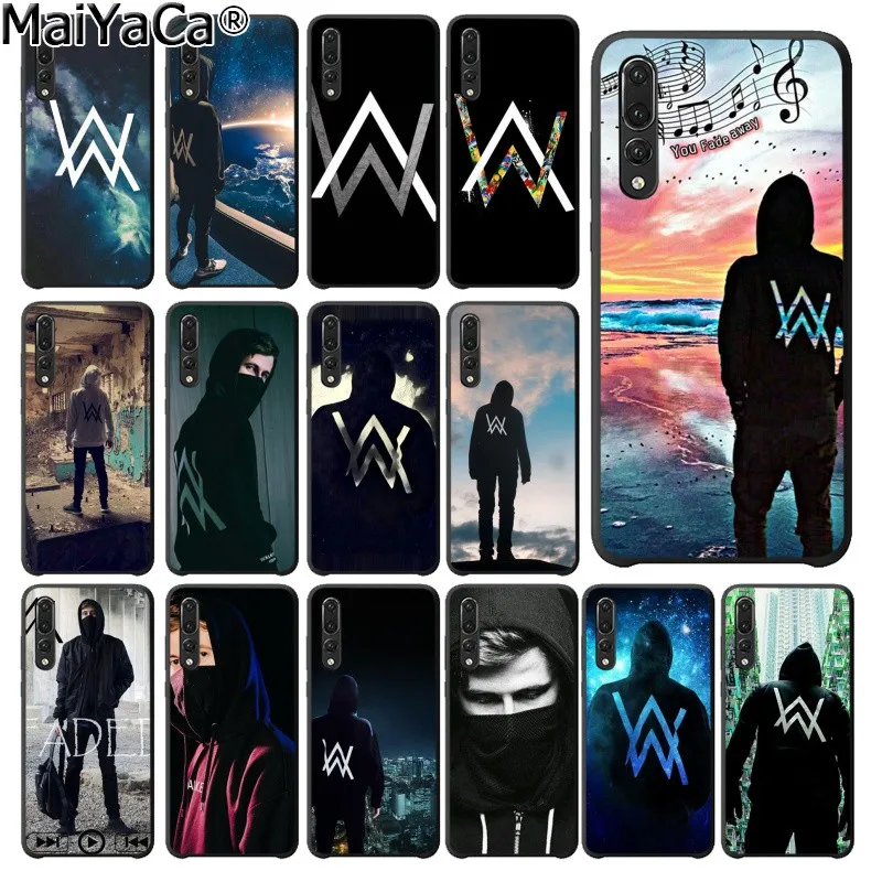 Цветной чехол для телефона MaiYaCa Fade Alan walker Huawei P20Lite P10 Plus Mate10Lite Mate20 P20 Pro Honor10