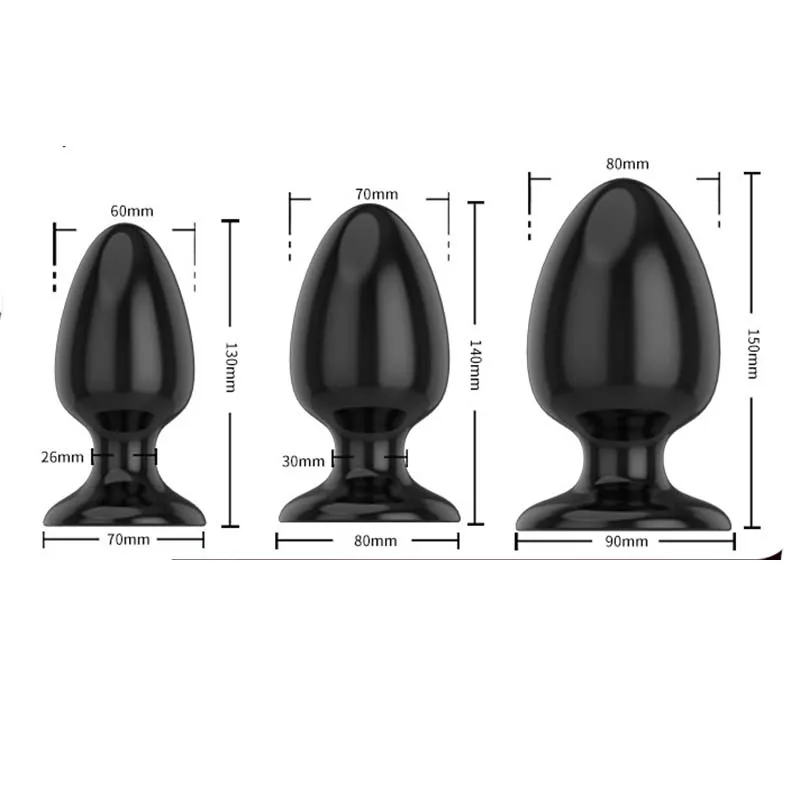 Большой фаллоимитатор Анальная пробка попка массаж вагины секс игрушки для
