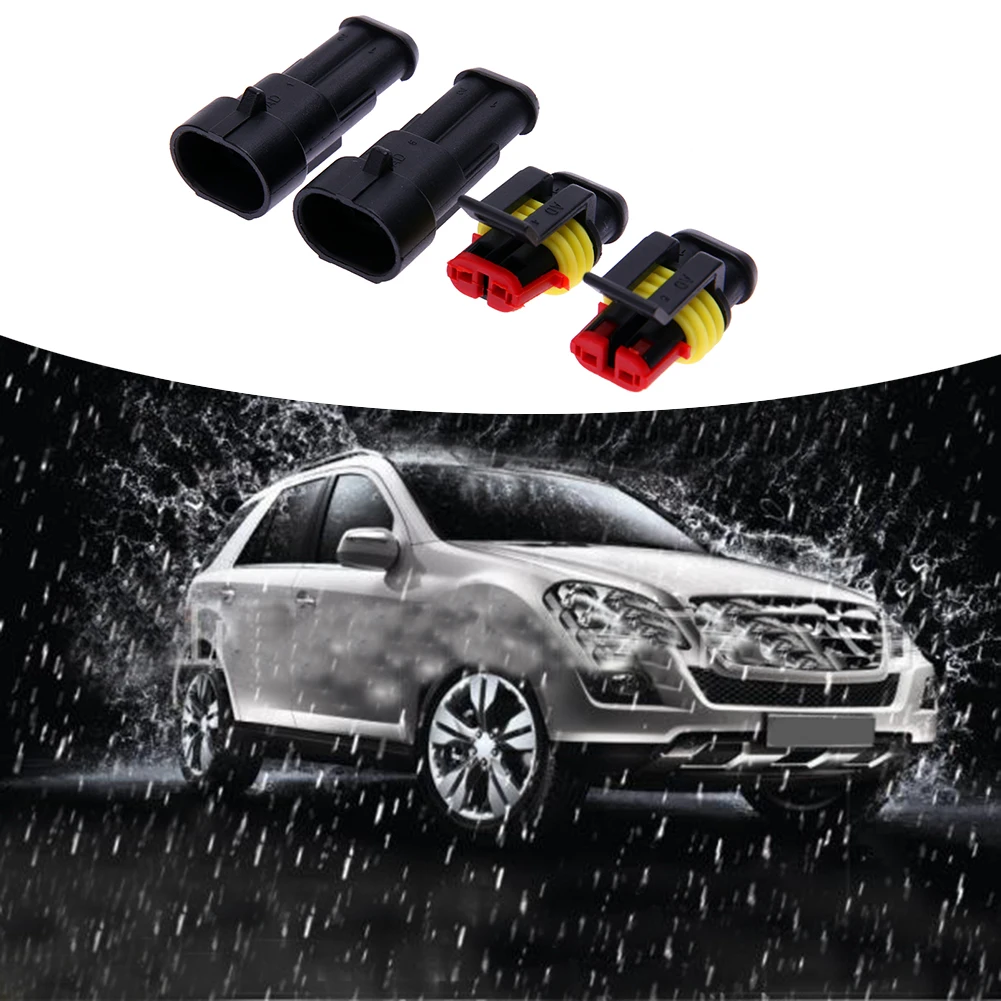 10 комплектов герметичный водонепроницаемый разъем для автомобиля IP65 авто набор