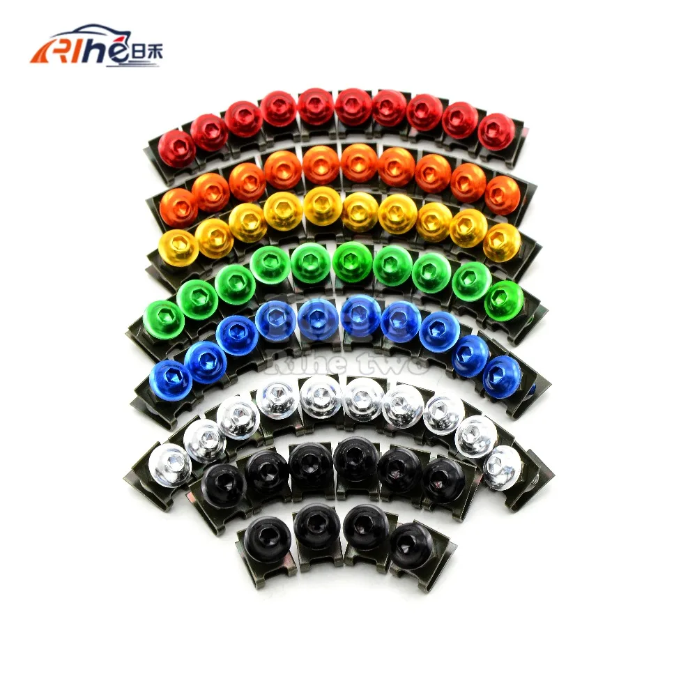 

Универсальный набор винтов для мотоцикла, 6 мм, набор винтов для yamaha tdm 850 fz1 fazer Fz6 fz6r fz8 xj6 diversion xjr1300 fz16