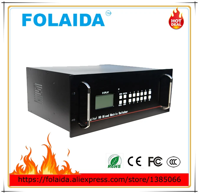 Manufacturer HDMI 1080P matrix switcher 16 input and output RS232 management -02 | Безопасность и защита
