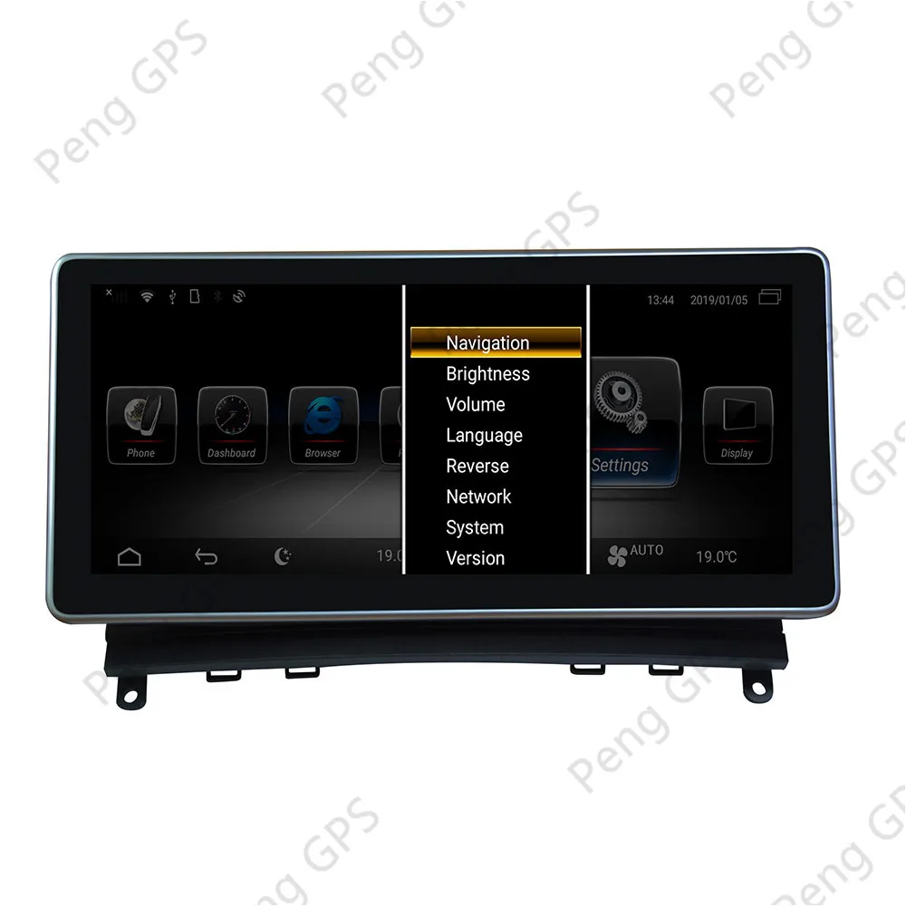 Автомобильная магнитола сенсорная стереомагнитола 10 25 дюймов на Android 7 1 для Benz GPS