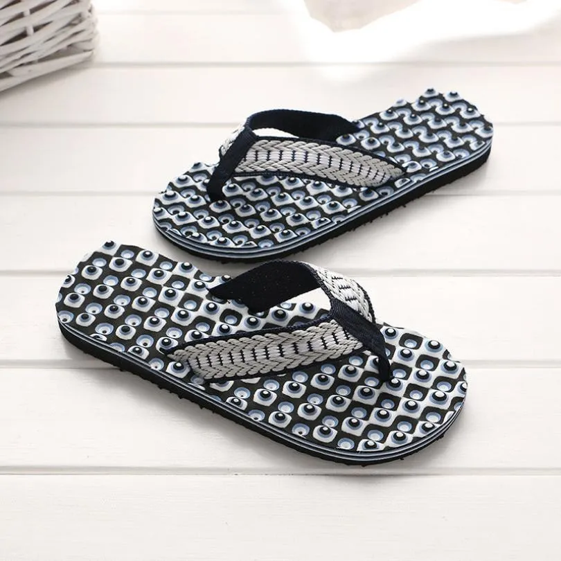 

Men's flip-flops sandals mixed color men's slippers slates PVC EVA shoes summer wild Stylish beach sandals 2019 chanclas hombre