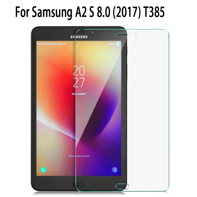 Премиум Закаленное стекло Защитная пленка для экрана Samsung Galaxy Tab A2 S 8 0 2017 Sm T380 T385|film